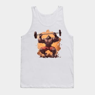 gorilla at gym Tank Top